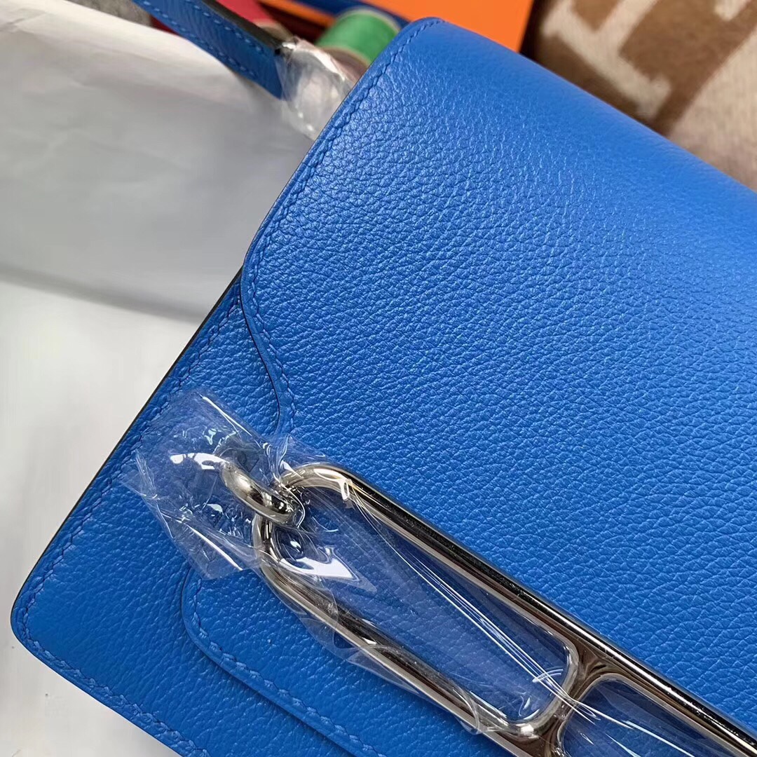 에르메스 룰리스18 블루 잔지바르 은장 에버컬러